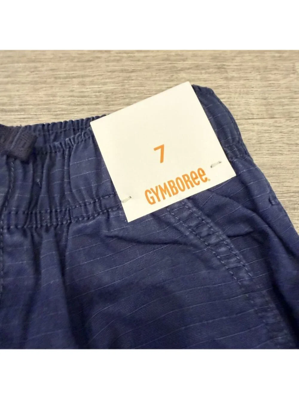 Gymboree Boys Youth 7 Navy Blue Lined Straight Leg Pants